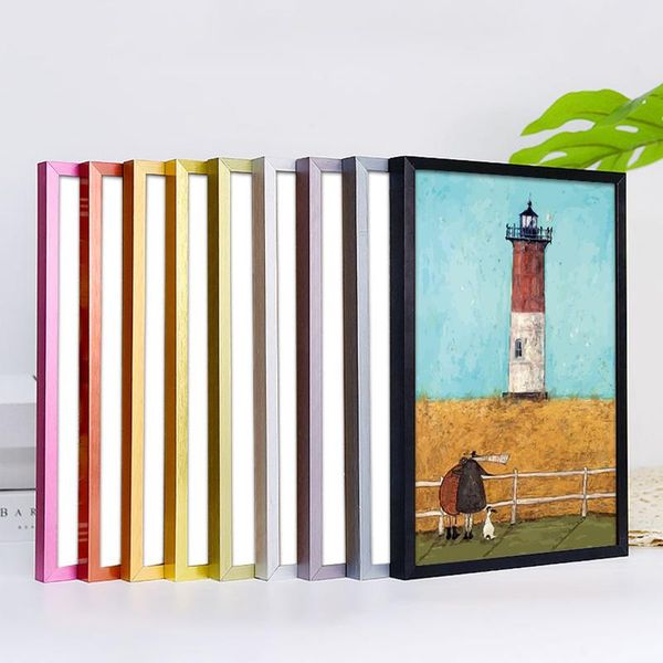 

frames metal po frame black gloden for wall art picture sliver