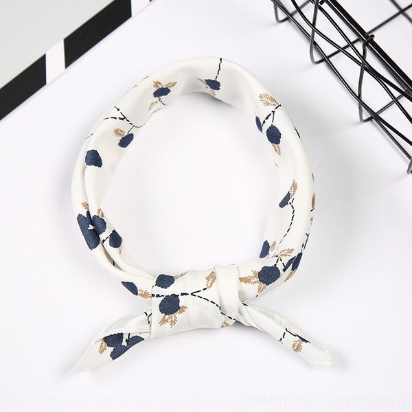 

Pxsg korean satin silk square face towel face towel small square ties gift small scarf versatile women's scarf style cravat decorative hair, Black;gray