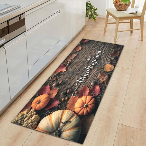 

carpets thanks giving day kitchen carpet doormats entrance door mats non-slip soft hallway rugs for living room bedroom bathroom