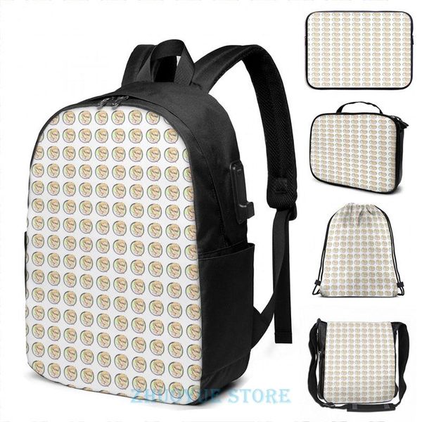 

backpack funny graphic print tsukki smirking (douche) - haikyuu usb charge men school bags women cosmetic bag travel laptop
