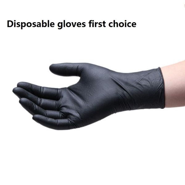 

disposable gloves 50/100pcs nitrile latex rubber dishwashing/kitchen/work//garden/household cleaning black/blue