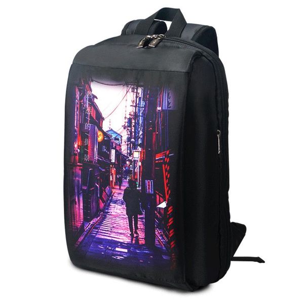 

backpack travel mountaineering bag business fashion male large capacity student school anti-theft