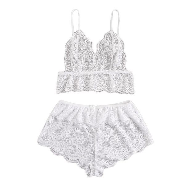 

bras sets women lace sleepwear lingerie underwear transparent thong bra set ropa interior femenina exotic apparels-xl, Red;black