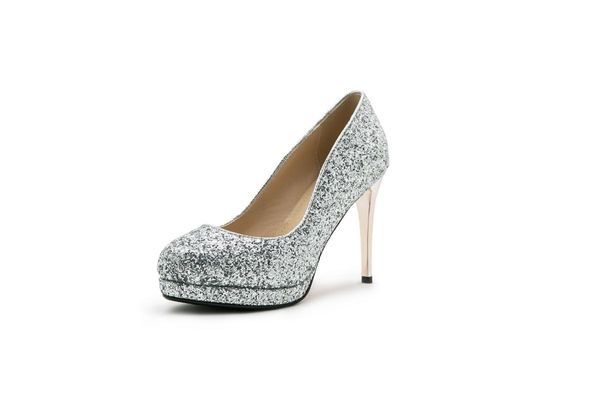 

dress shoes age season in 2021, the super high with fine waterproof bride 33-42, Black