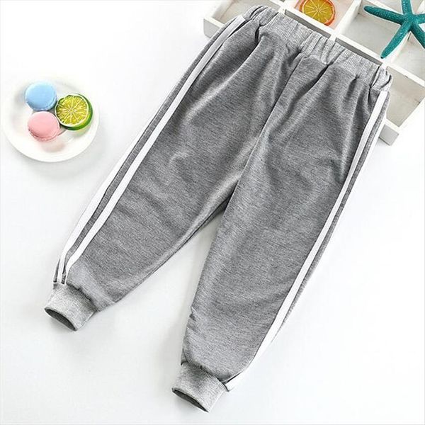 

1 6y boys sport pants spring autumn kids trousers baby girls long cotton fashion children clothing, Blue