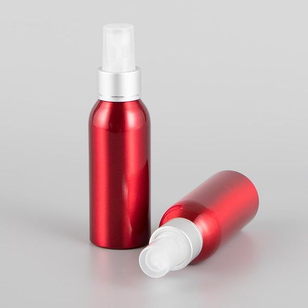 

storage bottles & jars 10/30pcs 100ml red aluminium spray atomiser bottle metal empty fine mist pump atomizer cosmetic containers tool