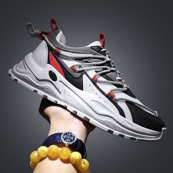 

casual big size 39-44 sports fashion shoes jogging walking hiking running sneakers trainers men's women's soft bottom