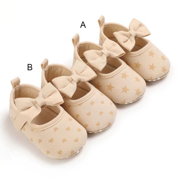 

first walkers fashion sweet bow baby girls love casual soft soled toddler frist walking shoes