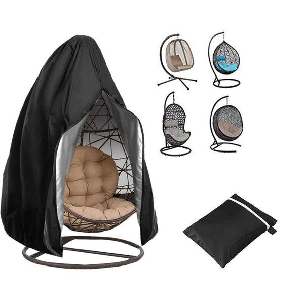

chair covers waterproof patio cover zipper hanging egg swing dustproof outdoor