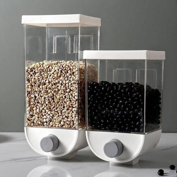 

storage bottles & jars box kitchen wall-mounted plastic container airtight