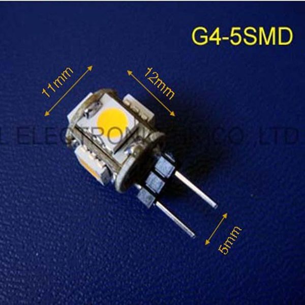 

bulbs dc12v g4 led crystal lights decorative light lamps 12vdc 100pcs/lot