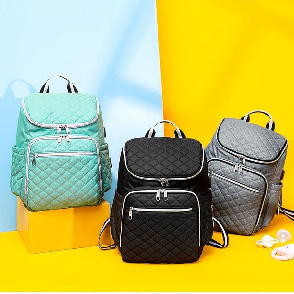 

multifunctional baby diaper carrier bag travel backpack large capacity handbag waterproof nappy mummy maternity nursing kits bags