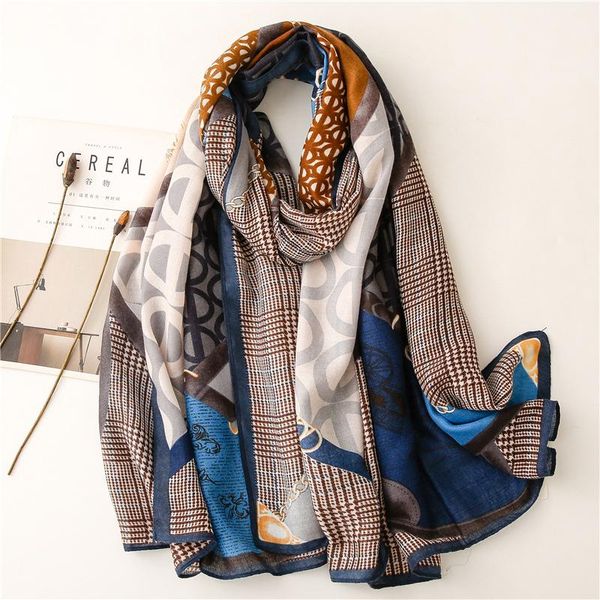 

scarves 10pcs/lot women fashion houndstooth fringe viscose shawl scarf lady wrap pashmina stole bufandas muslim hijab, Blue;gray