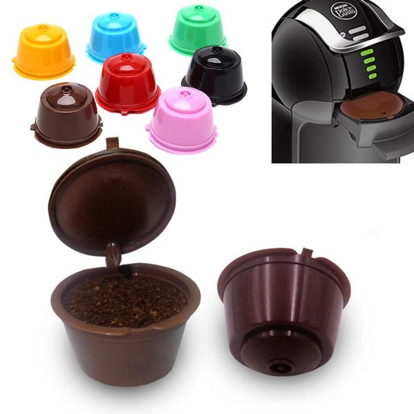 

coffee filters 1pc machine reusable cup filter for nescafe refillable holder pod strainer