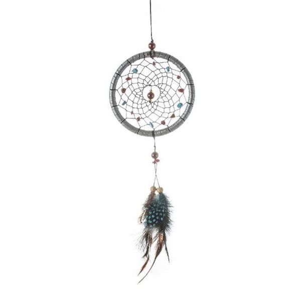

handmade dream catcher net with feathers wall hanging dreamcatcher craft gift christmas decoration for home 42cm