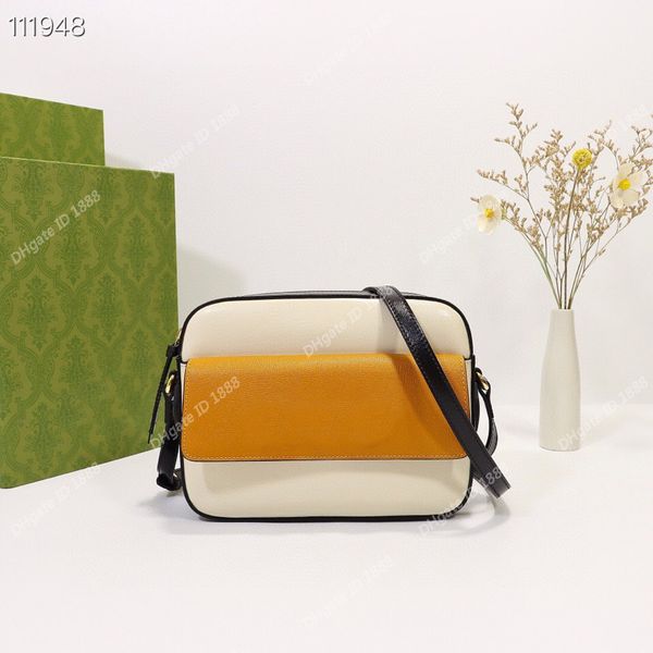 FODE LAYS One -Umhängetasche Hochwertiges Leder Klassiker Luxus Martix Button Square Messenger Bag's Cross Body Mini Handtasche Tasche 22.5x17x6.5 cm