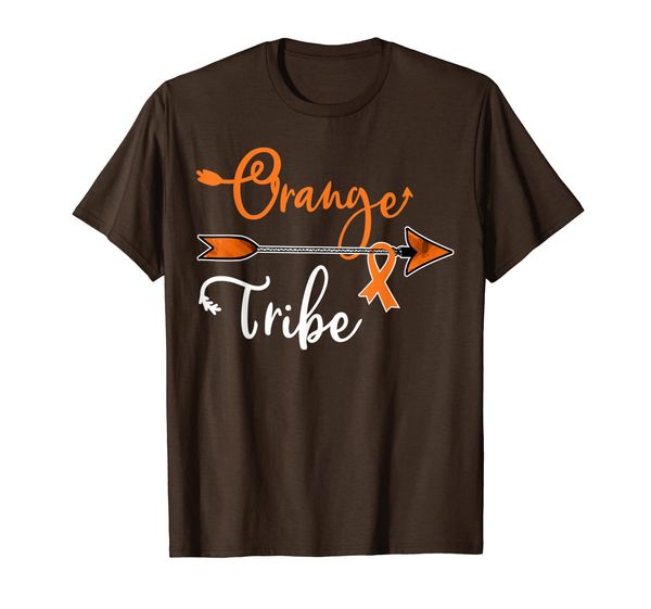 

Kidney Leukemia Cancer Awareness Orange Ribbon Tribe Gift T-Shirt, Mainly pictures