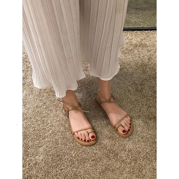 

sandals roman female summer straps fashion net red fairy wind wild women's shoes n8f9, Black