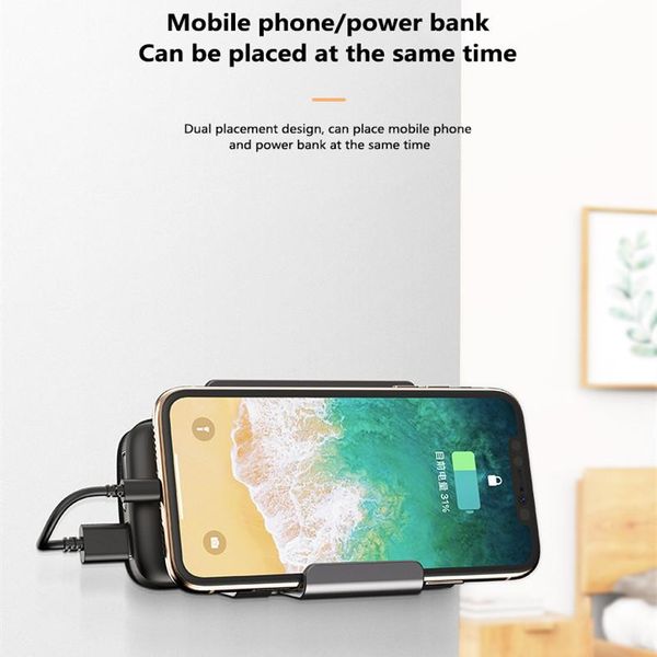 

cell phone mounts & holders paste style mobile charging holder bracket for keyring wall mount stand practical shelf el universal