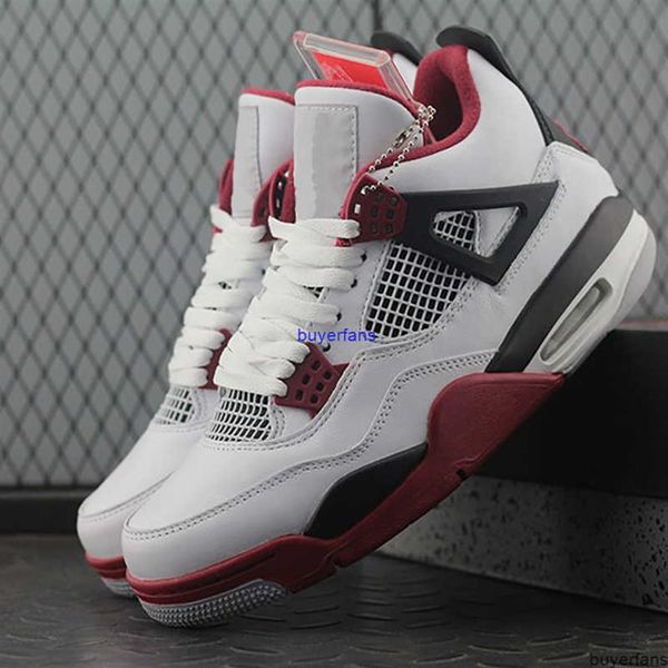 

2021 news men jumpman 4 4s luxury designer basketball shoes kaws travis scotts cactus jack women's white red trainera37