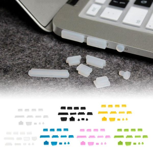 

anti-dust plugs soft silicone data port usb protector set lapjacks dustproof cover ser notebook accessories cell phone gadgets