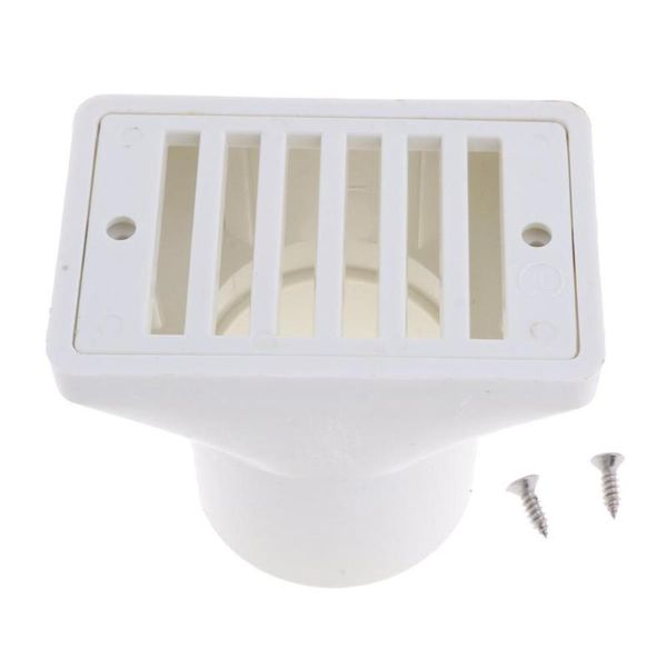 

pool & accessories universal with screws filter cover replacement fitting floor square anti blocking swimming drainer water outlet easy clea