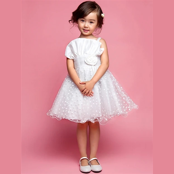

girl's dresses princess knee length flower girl wedding party cotton sleeveless spaghetti strap with lace / fall spring summer, Red;yellow