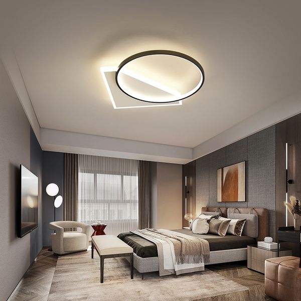 Moderna plafoniera a LED per camera da letto studio soggiorno luci rotonde per interni decorazione Luminaria lustre Lamparas