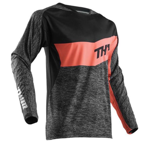 

2021 trendy personality motorcycle downhill extreme mountain bike long-sleeved fashion loose t-shirt car fan clothes can be customized