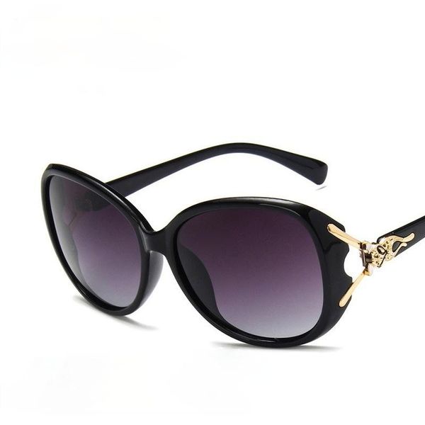 

polarized sunglasses big frame ladies fashion, White;black