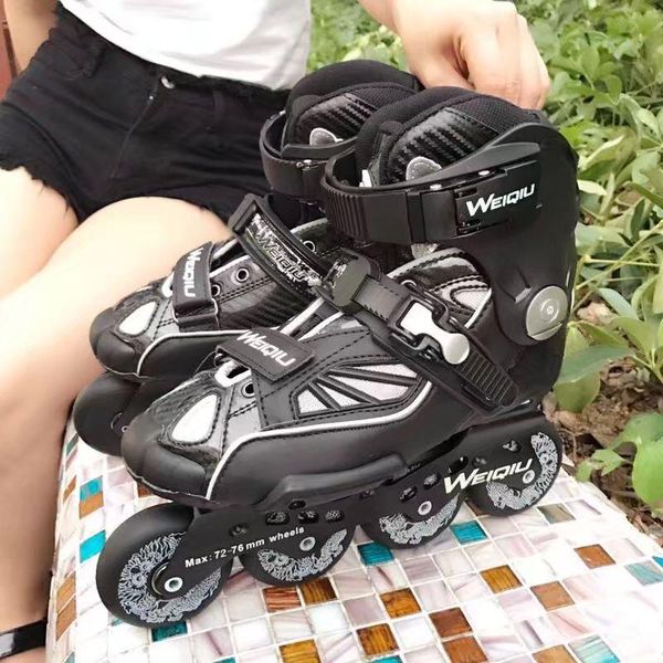 

inline & roller skates professional hockey figure 4 wheels outdoor for adults beginners skeelers sports equipment