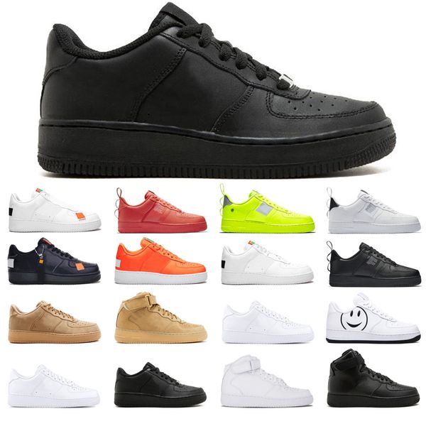 

running shoes mens womens sneakers 1 white high low black wheat have a day just orange utility volt outdoor sports flat original jogging wal