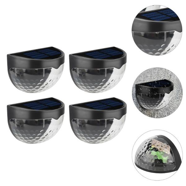 

solar lamps 4 sets decorative garden wall lamp led creative for outdoor