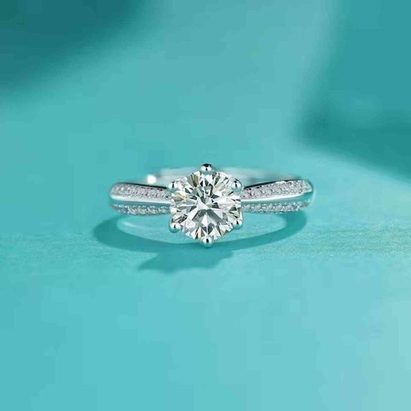 Luxus-Digners-Ring, modisches Paar, Mo Sangshi-Ringe, hochwertiges Handwerk, klassischer Stil, geeignet für Jahrestag, Geburtstag, Geschenk, Party, einfach und einfach
