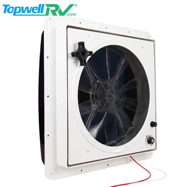 

ellrv camper rv manual roof vent fan 3-speed adjustable atv parts
