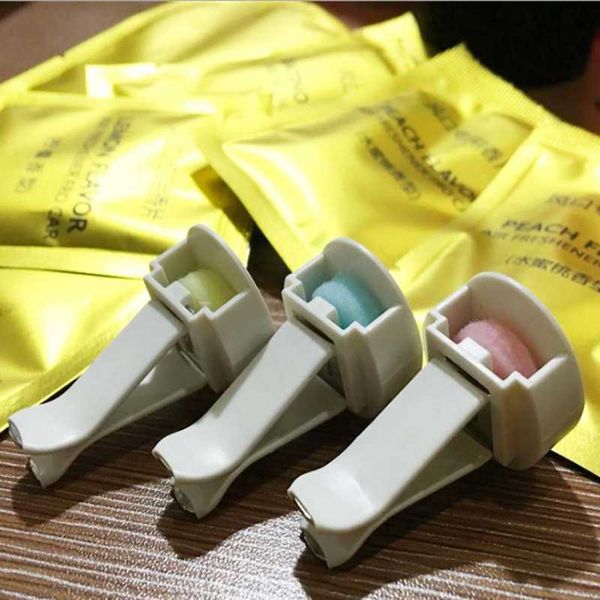 

car air freshener perfume diffuser clip auto vent for interior accessorie solid