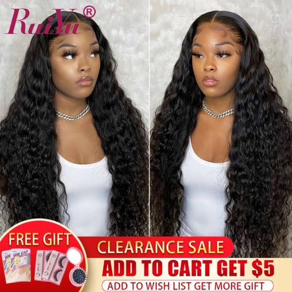 

density water wave wig transparent lace wigs brazilian hair curly front human1, Black;brown