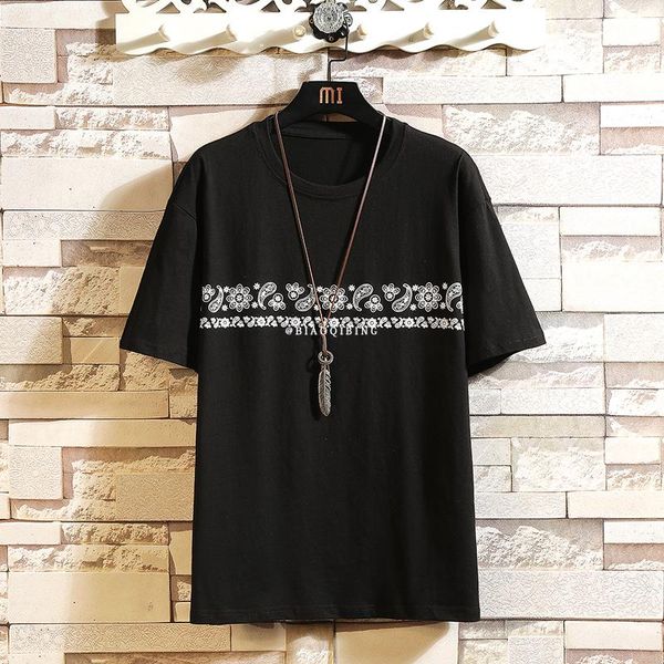 

men's t-shirts short sleeve t shirt 2021 summer black white tshirt tees classic brand fashion clothes plus size m-5xl o neck, White;black