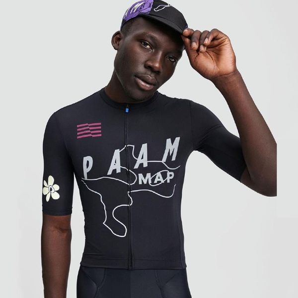 

racing sets maap cycling jersey shirts short sleeve mtb road bicycle wear men team suits breathable bike clothes maillot, Black;blue