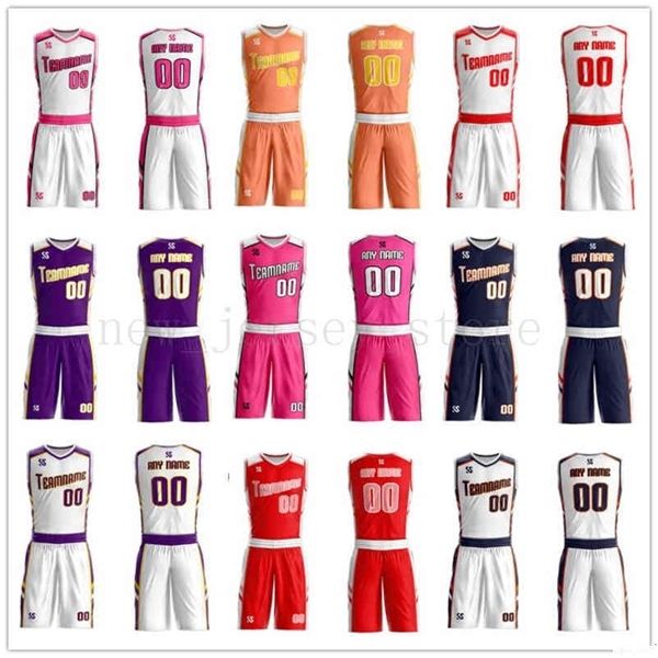 

customize any name any number man women girl youth kids boys basketball jerseys sport shirts as the pictures you offer zz0037, Black;red