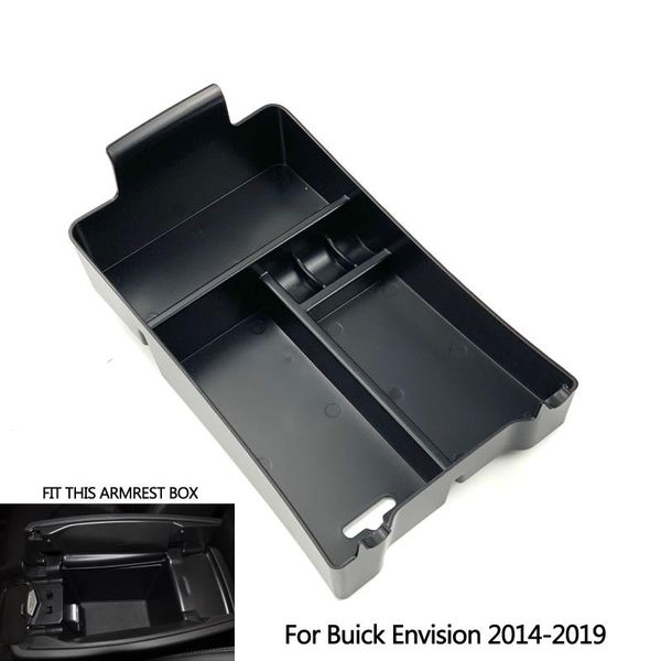 

car organizer automobile armrest storage box for envision 2014-2021 center console container accessories