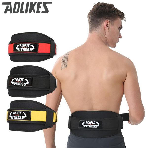 

men waist support belt sport pressurized weightlifting bodybuilding fitness squatting training lumbar back gear, Black;gray