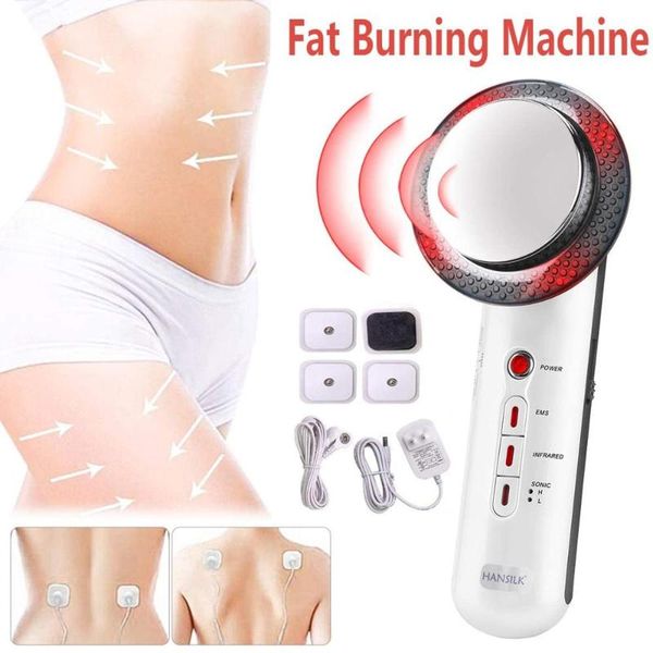 

in 1 fat burning machine ems body slimming massager weight loss lipo anti cellulite burner galvanic infrared ultrasonic electric massagers