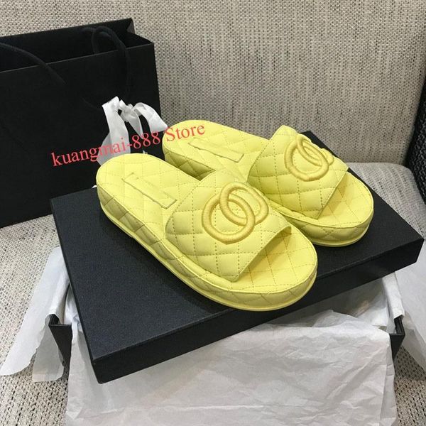 

sandals 2021 summer women slippers runway brand genuine leather flats shoes girl casual beach, Black