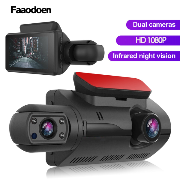 

lens 1080p car dvr wifi adas sony sensor 170 degree night vision with rear view camera 3 channel dash cam video recorder dvrs