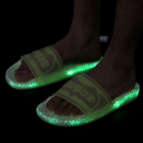 

official website 70% off outlet men's slippers summer new style outer wear flip flops version trendy home indoor large size sandals sal, Black