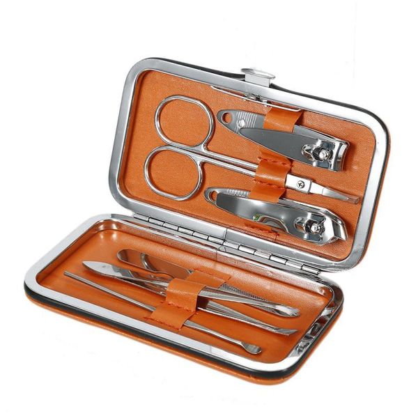 

nail art kits 6 pcs/set manicure tool set useful multi-function clipper scissors tools kit