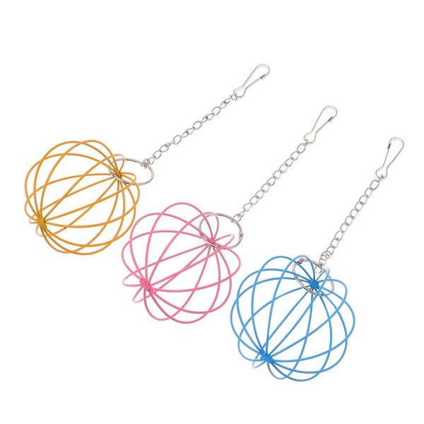 

small animal supplies 3pcs pet dried grass dispenser hanging feeding hamster feeder