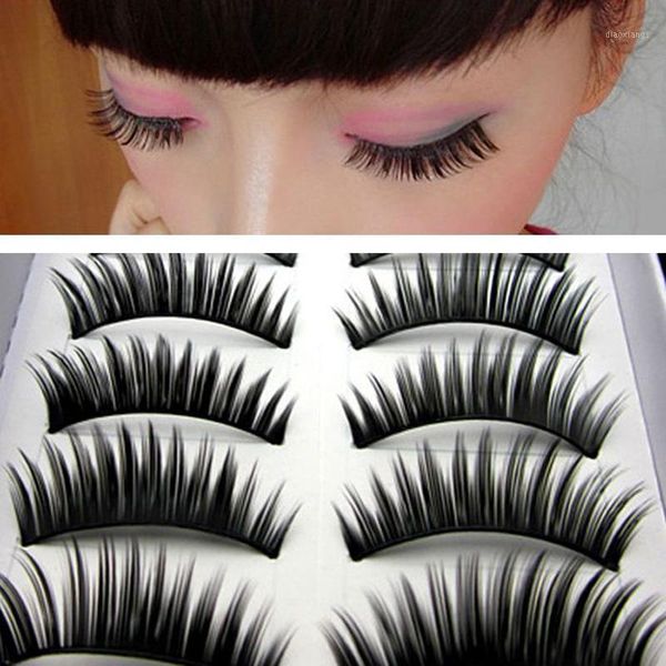 

4-20pair thick eyelashes 3d natural long false mink lashes soft eyelash extension makeup tools1