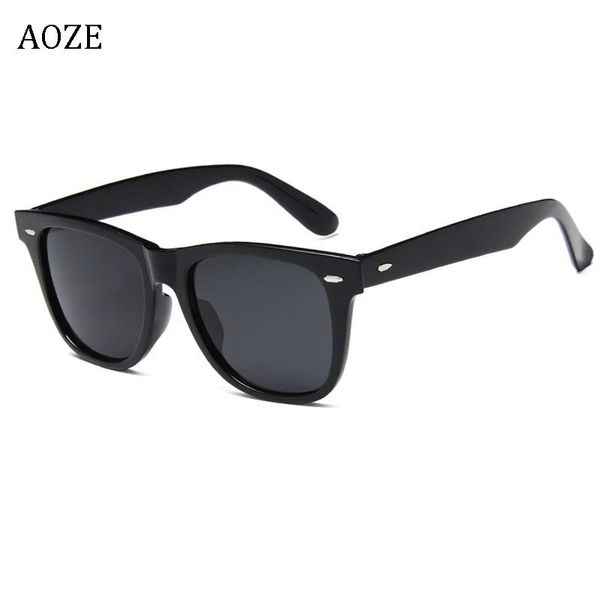 

sunglasses aoze 2021 retro men's classic driving uv, White;black